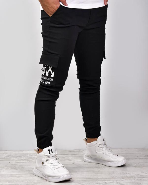 شلوار اسلش مردانه شش جیب OFF WHITE