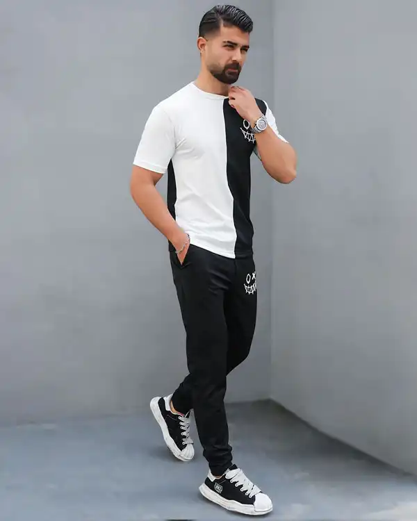 ست تیشرت شلوار مردانه Raman مدل 1478