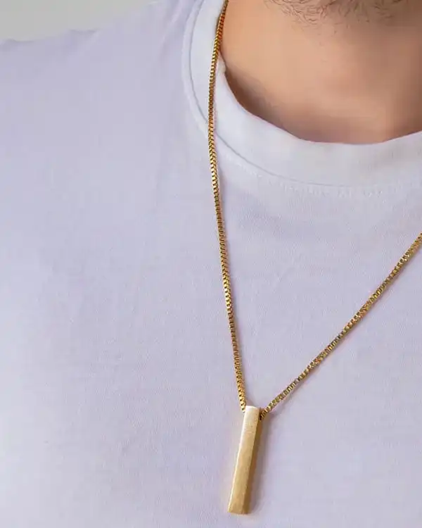 گردنبند مکعب عشق مدل 2558