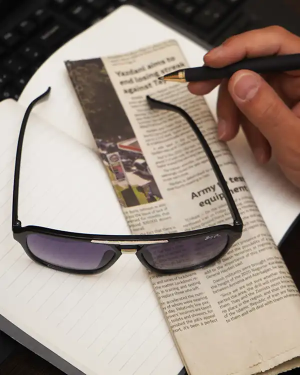 عینک آفتابی مردانه Glasse مدل 1258