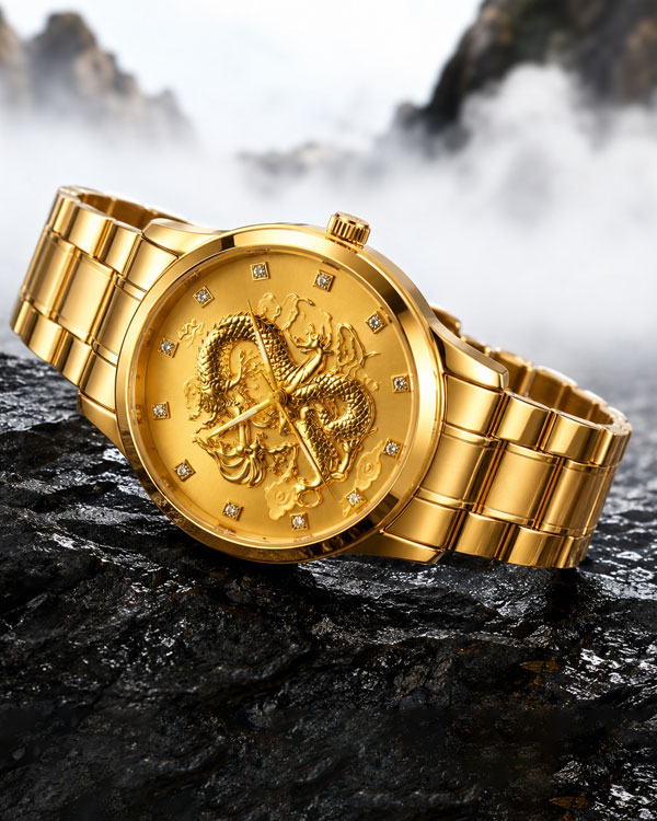 ساعت مردانه مدل DRAGON