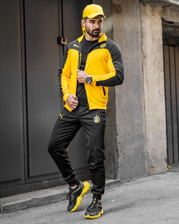 ست سوئیشرت شلوار دورتموند مردانه مدل BVB09