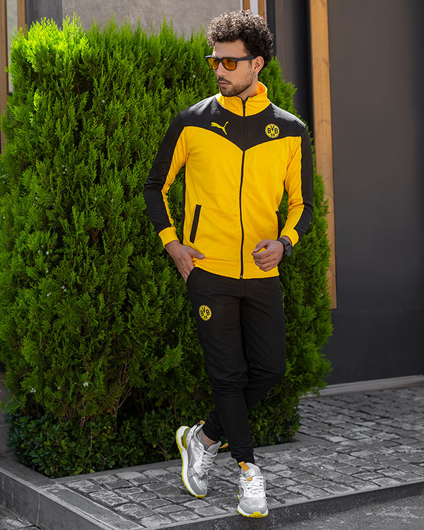 ست سوئیشرت شلوار دورتموند مردانه مدل BVB09