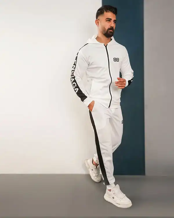 ست سوییشرت شلوار مردانه Balenciagaمدل Bizhan