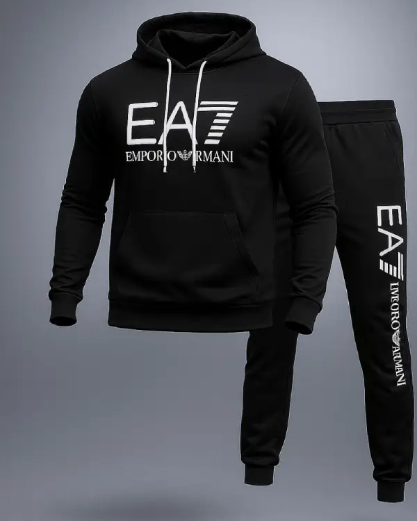 ست هودی شوار EA7 مردانه مدل Dalka
