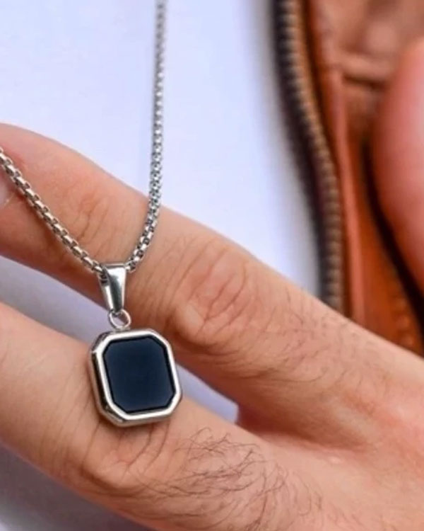 گردنبند مردانه اونیکس